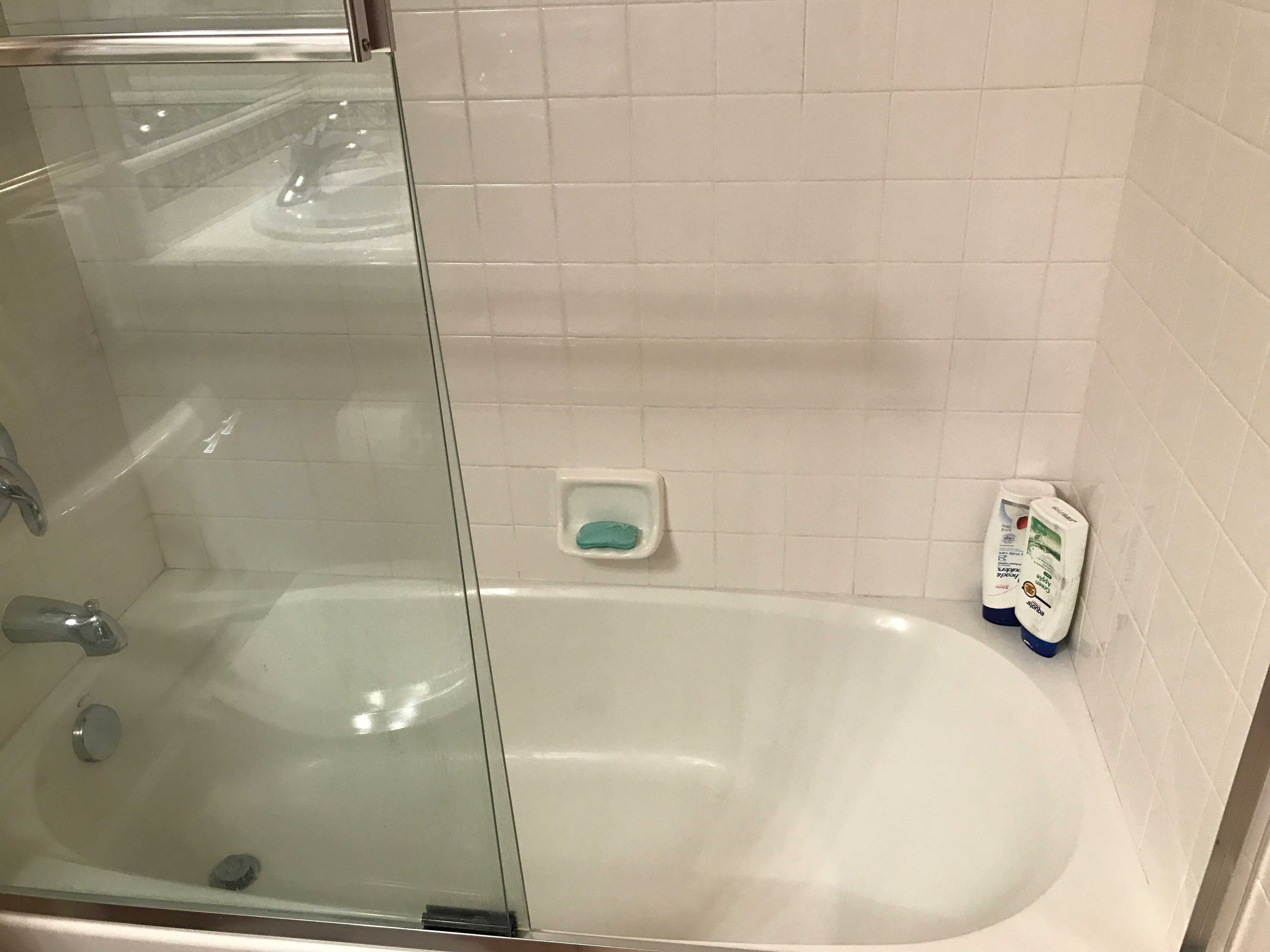 shower after being cleaned